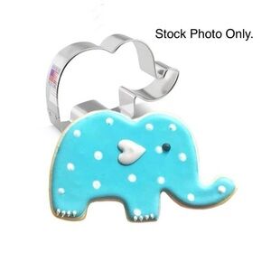 Elephant 4.25” Cookie Cutter